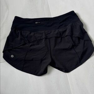 lululemon athletica Women's Midnight Black Athletic Shorts